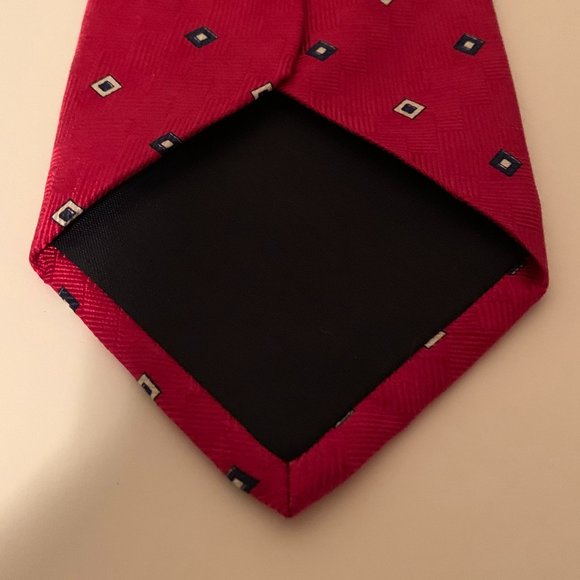 Savile Row Red Men's Neckties - Picture 3 of 7